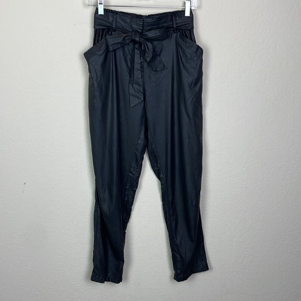 Urban Outfitters silence+ noise faux leather loose fit pants women’s S